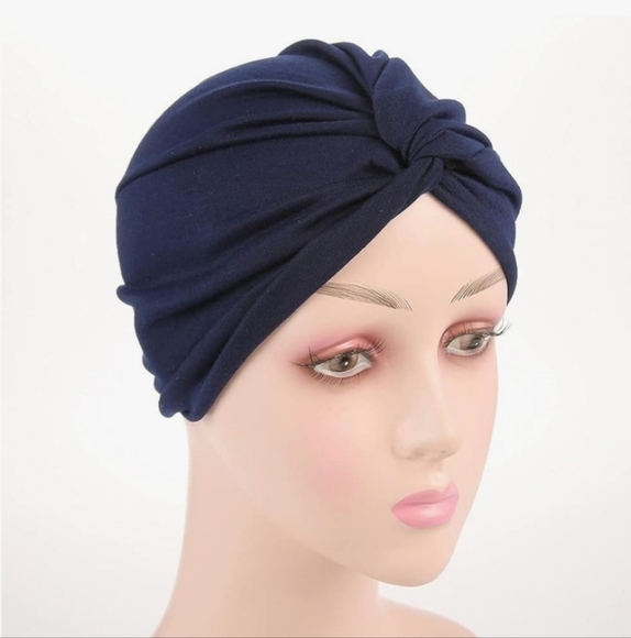 Chemo Sleep Turban Headwear Scarf Beanie Cap Hat for Cancer Patient Hair Loss - Picture 1 of 2
